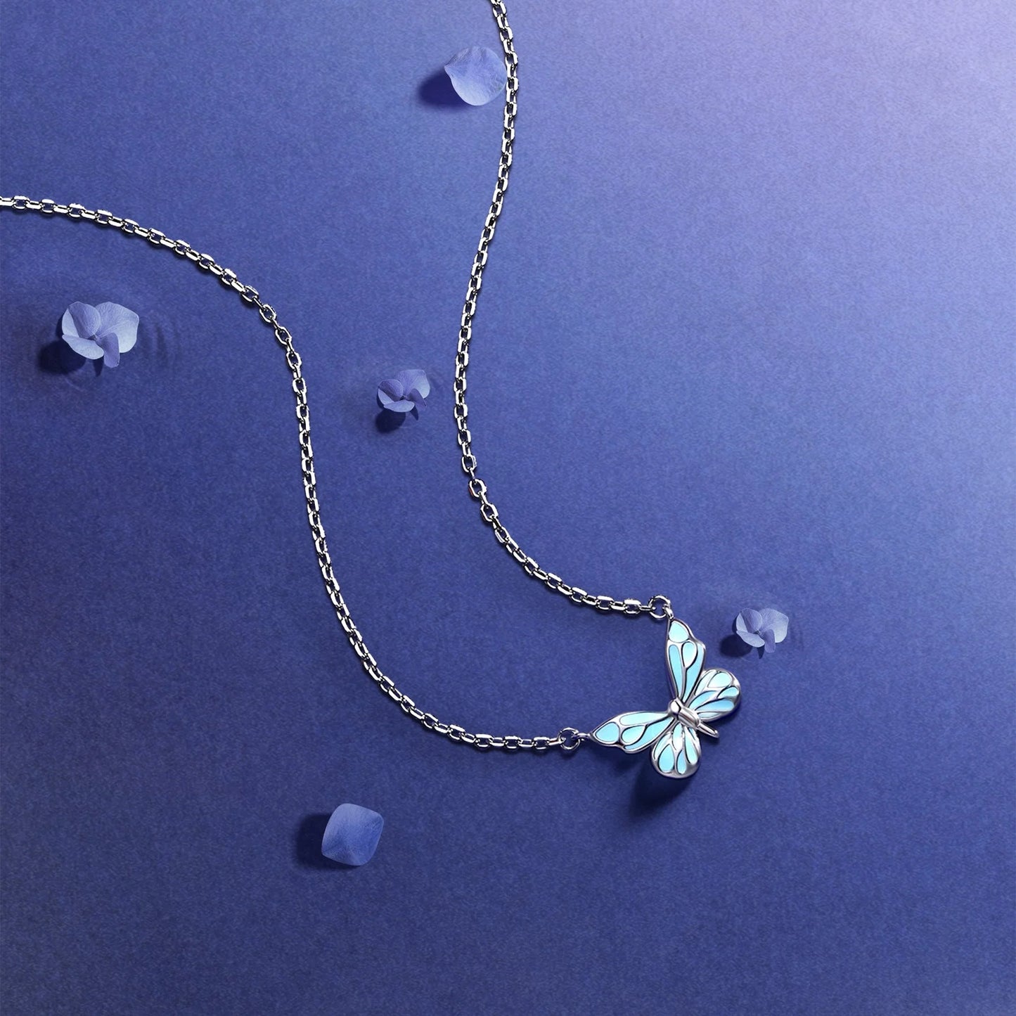 Butterfly Glow Necklace