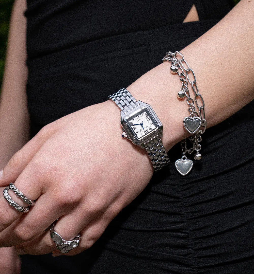 GREALY SILVER WATCH