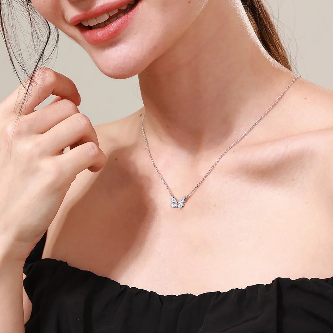 Butterfly Glow Necklace